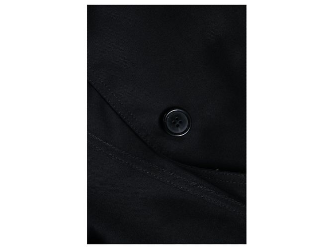 Trench coat de mezcla de algodón negro Saint Laurent 2019 - vista 5