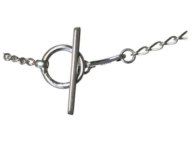 Autre Marque OAMC, collana conchiglia con argento Bianco - vista 4