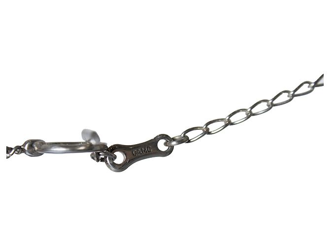 Autre Marque OAMC, collana conchiglia con argento Bianco - vista 5