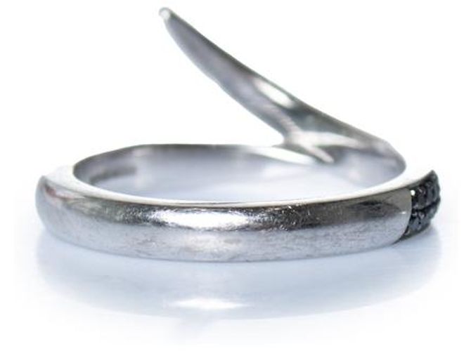 Autre Marque Shaun Leane, Ring aus 18 Karat Weißgold und Diamanten Schwarz Silber - Ansicht 3