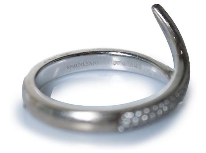 Autre Marque Shaun Leane, anello in oro bianco 18 carati e diamanti Argento - vista 5