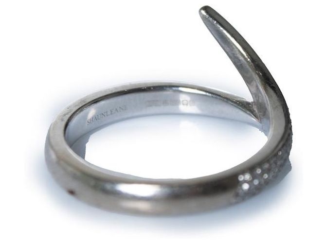 Autre Marque Shaun Leane, anello in oro bianco 18 carati e diamanti Argento - vista 6