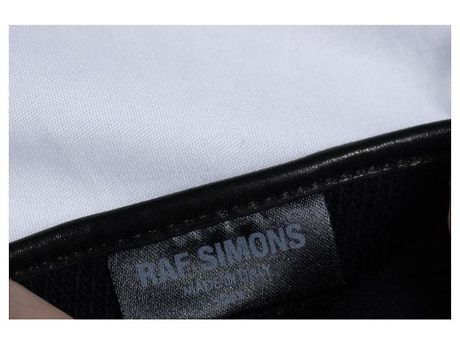 Guantes de pelo de ternera leopardo Raf Simons Castaño - vista 6