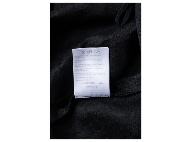 Alexander McQueen, pantalón cropped Negro - vista 7