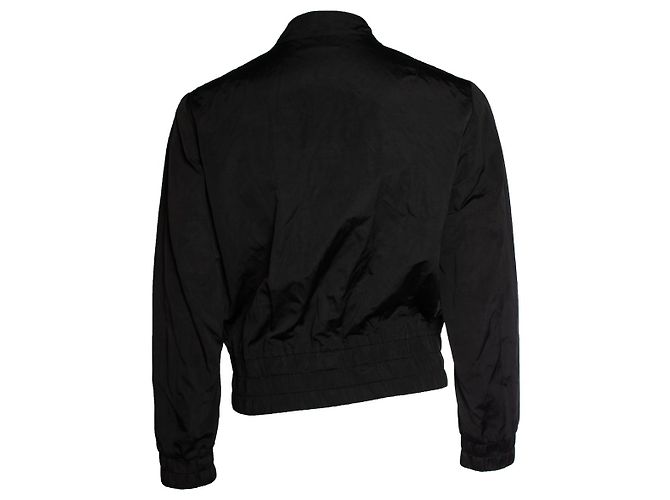 Giacca bomber nera decorata Dries van Noten Nero - vista 2