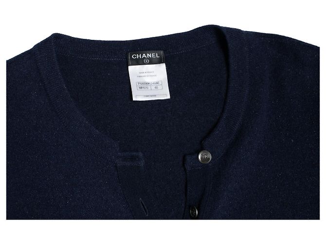 Chanel, blaues Lurex-Kleid - Ansicht 5