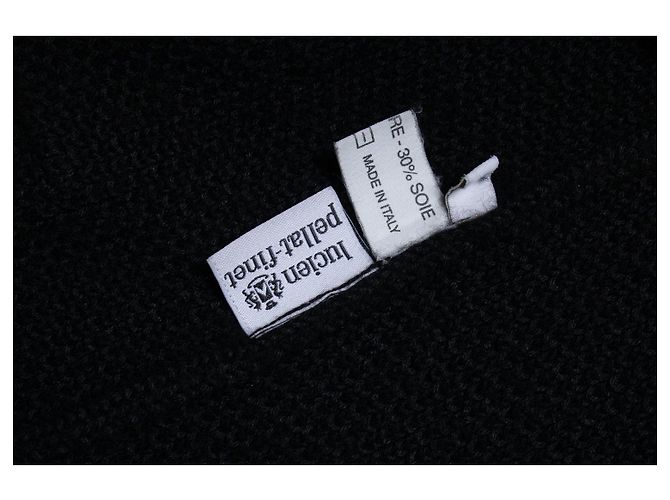Autre Marque Lucien Pellat-Finet, Strickjacke mit Totenköpfen Schwarz - Ansicht 8