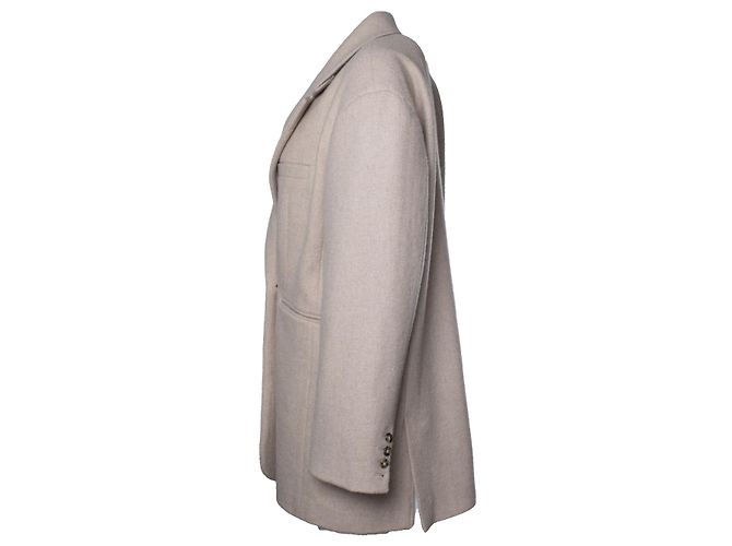 Autre Marque Beiger Wollmantel Birgitte Herskind - Ansicht 2