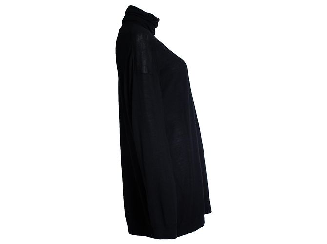 Acne, suéter negro de cuello alto - vista 3