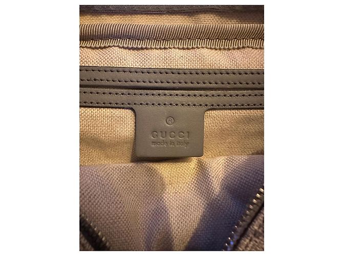 Ophidia Borsa Messenger Gucci GG Supreme Beige - vista 11
