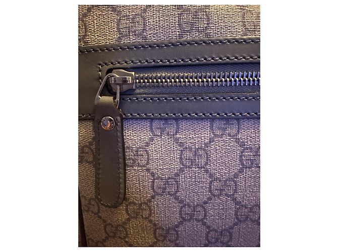 Ophidia Borsa Messenger Gucci GG Supreme Beige - vista 7
