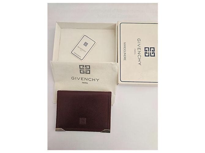 Wallet, GIVENCHY card wallet Dark red - view 9