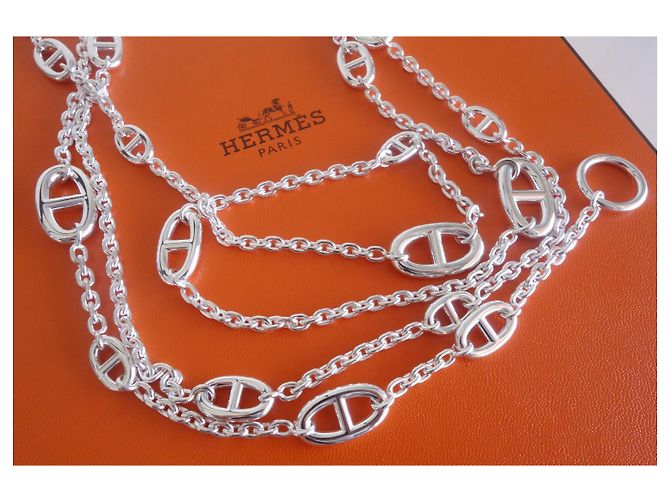Hermès Collana Hermes Farandole 160cm Argento - vista 5