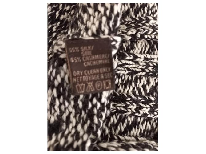 Apostrophe Rollkragenpullover Zebra Print Seide und Kaschmir M Zebra-druck - Ansicht 3