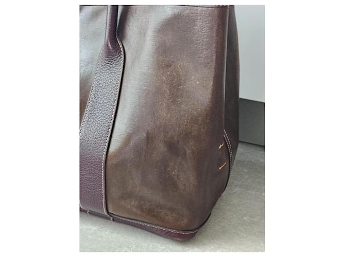 Borsa Garden Party GM Amazonia di Hermès Viola scuro - vista 11