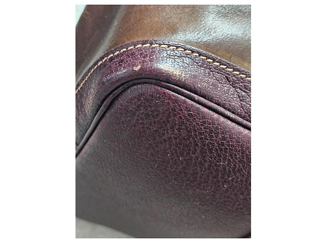 Borsa Garden Party GM Amazonia di Hermès Viola scuro - vista 4
