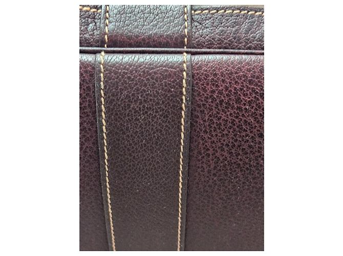 Borsa Garden Party GM Amazonia di Hermès Viola scuro - vista 5
