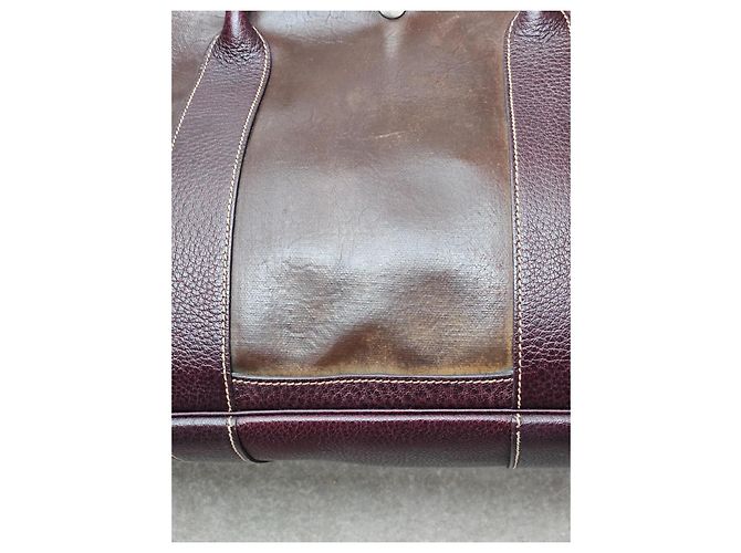 Borsa Garden Party GM Amazonia di Hermès Viola scuro - vista 6