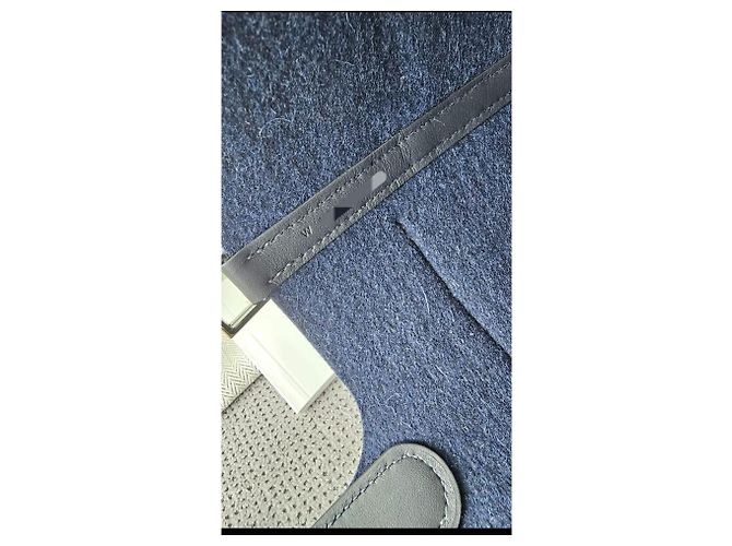 Hermès La Borsa Picotin 18 Cargo - GO TEAM - Edizione Limitata Grigio antracite Blu scuro - vista 6