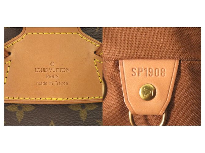 Zaino Montsouris MM Louis Vuitton Marrone Monogramma - vista 10