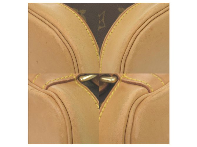 Zaino Montsouris MM Louis Vuitton Marrone Monogramma - vista 5