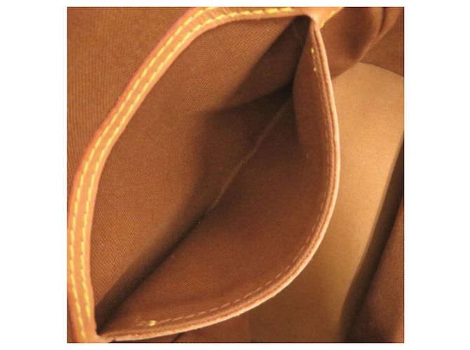 Zaino Montsouris MM Louis Vuitton Marrone Monogramma - vista 8