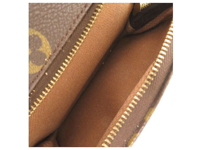 Zaino Montsouris MM Louis Vuitton Marrone Monogramma - vista 9