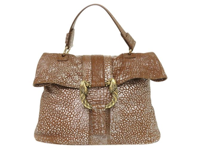 Bulgari Borsa in pelle Bvlgari Leoni 31649 Marrone - vista 2