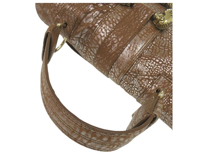 Bulgari Borsa in pelle Bvlgari Leoni 31649 Marrone - vista 9