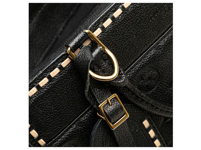 Louis Vuitton Monogram Empreinte Vosges MM Nero - vista 9