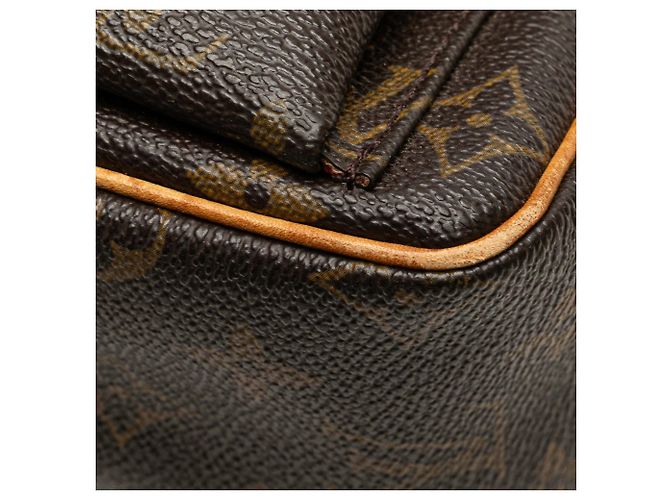Louis Vuitton Borsa Viva Cite PM Monogramma Marrone - vista 7