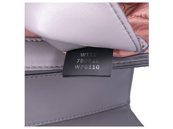 Stella Mc Cartney Borsa a Spalla Imbottita Stella McCartney Gray Alter Mat S Wave Marrone - vista 6