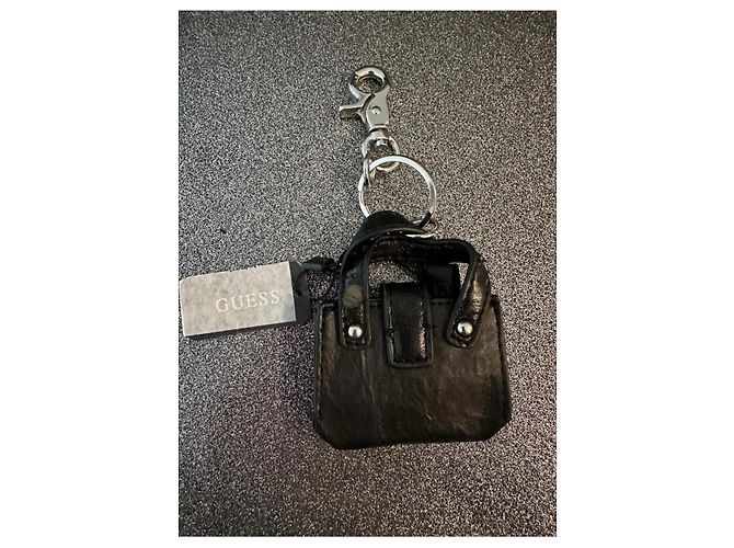 Guess Vintage Taschenanhänger oder Schlüsselanhänger Schwarz - Ansicht 2