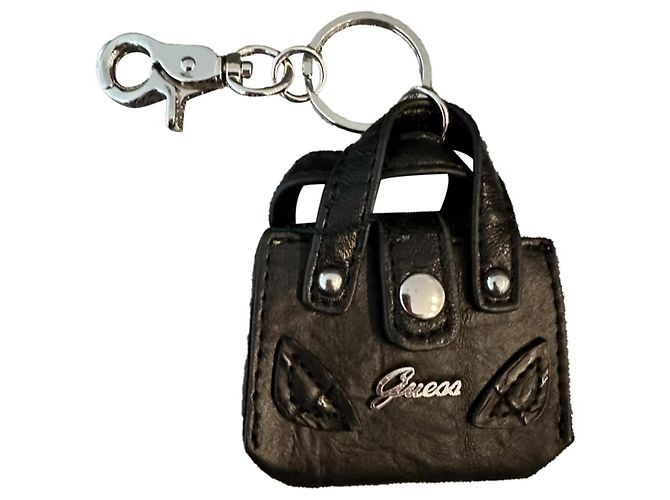 Guess Vintage Taschenanhänger oder Schlüsselanhänger Schwarz - Ansicht 4