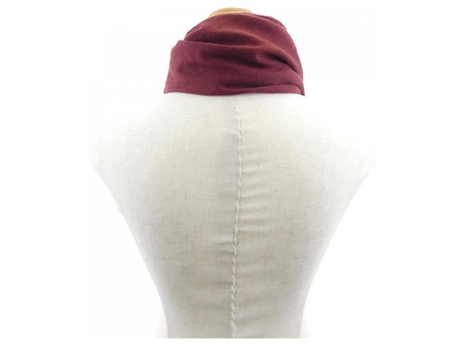 Hermès Schal in Grau und Rot Braun - Ansicht 2
