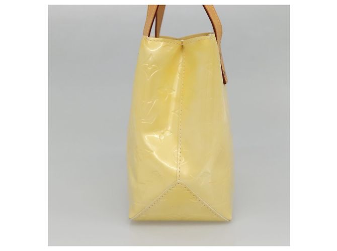 Borsa Reade Monogram Vernis PM di Louis Vuitton Crudo - vista 4