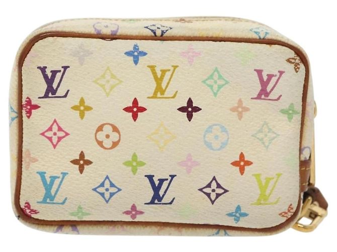 Louis Vuitton Wapity Trousse Monogram Multicolor Bianco - vista 2