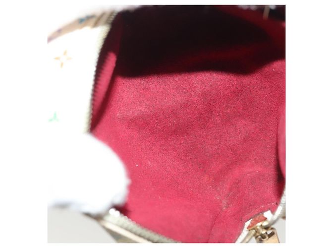 Louis Vuitton Wapity Trousse Monogram Multicolor Bianco - vista 5