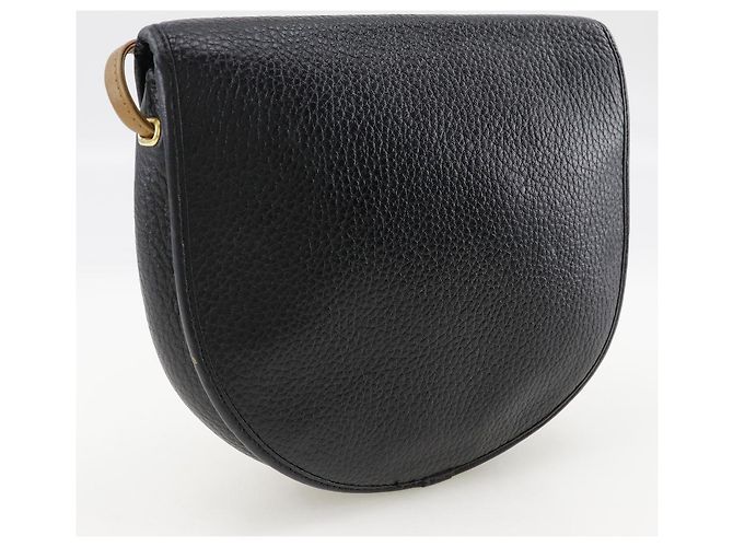 Borsa a spalla Christian Dior in pelle Nero - vista 2