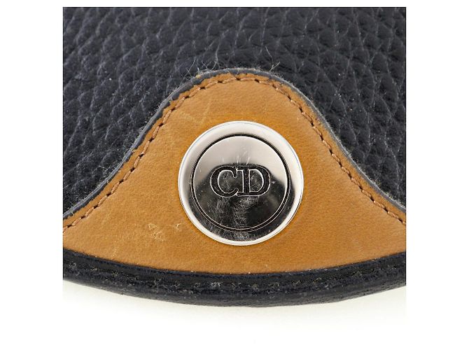 Borsa a spalla Christian Dior in pelle Nero - vista 5