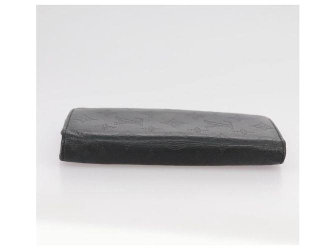 Louis Vuitton Brazza Long Bifold wallet Monogram shadow Black - view 4