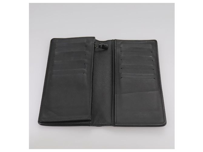 Louis Vuitton Brazza Long Bifold wallet Monogram shadow Black - view 5