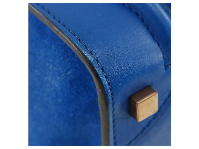 Luggage Céline Bolsa de viagem Celine em camurça micro - vista 5