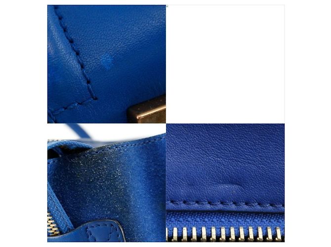 Luggage Céline Bolsa de viagem Celine em camurça micro - vista 6