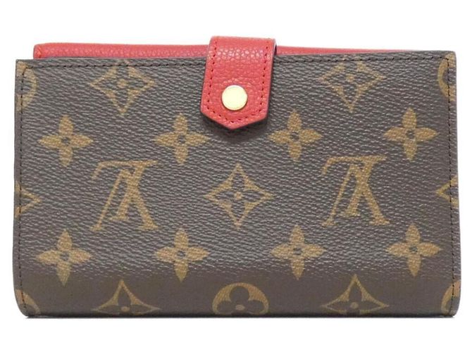 Portafoglio Compatto Pallas Monogramma Louis Vuitton Marrone Fuschia - vista 2