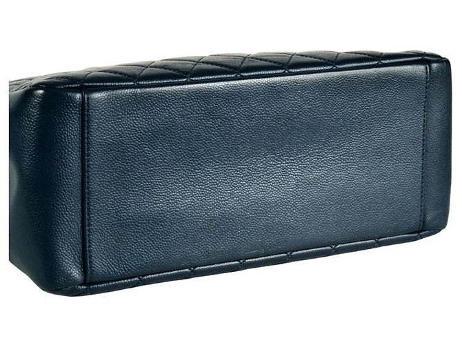 Borsa Tote Chanel GST in catena blu - vista 4