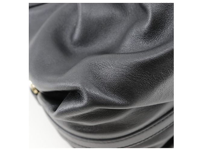 Bulgari Bvlgari Chandra Hobo Pelle Media Nero - vista 5