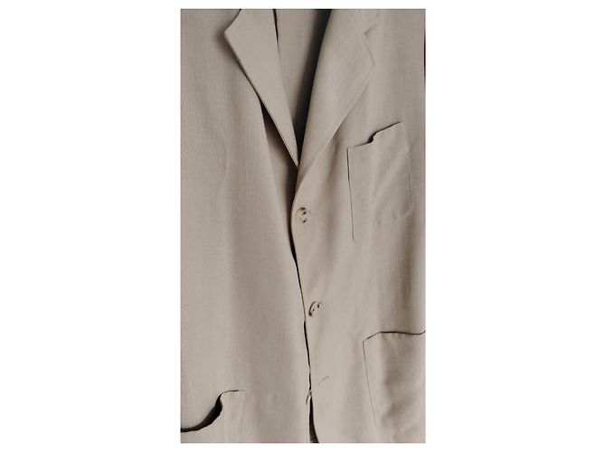 Burberry Leinen Blazer Beige - Ansicht 3