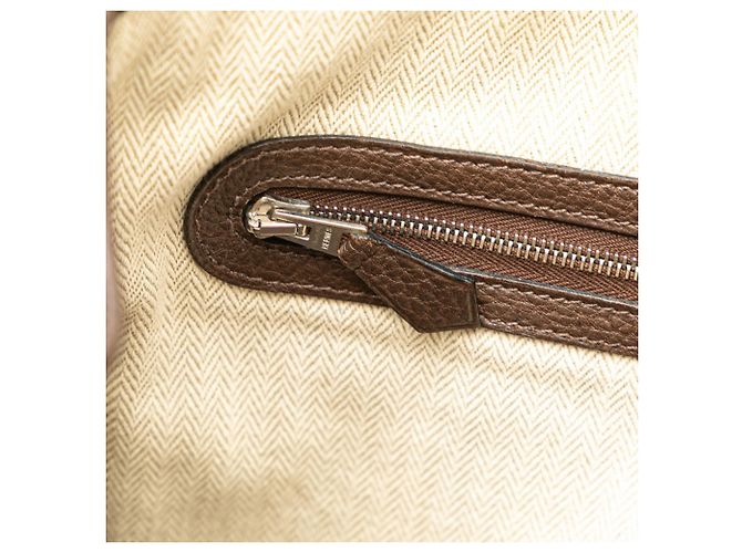 Borsa Hermès Garden Party TPM Cioccolato - vista 8