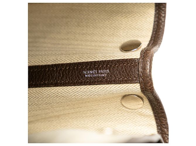 Borsa Hermès Garden Party TPM Cioccolato - vista 9